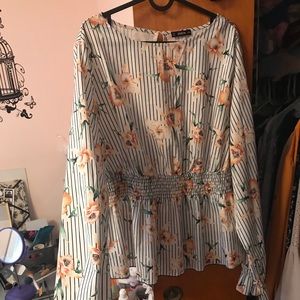 Long sleeve blouse